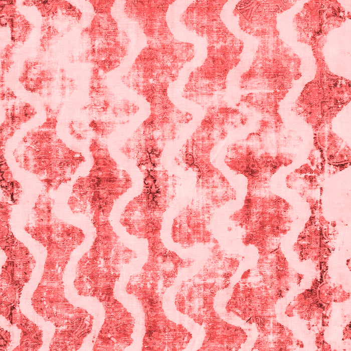 Machine Washable Abstract Red Modern Rug, wshabs771red