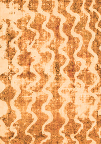 Abstract Orange Modern Rug, abs771org