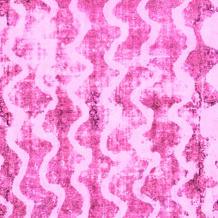 Machine Washable Abstract Pink Modern Rug, wshabs771pnk