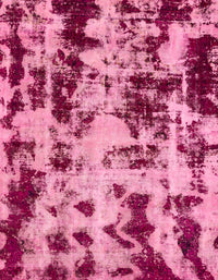 Machine Washable Abstract Hot Pink Rug, wshabs772