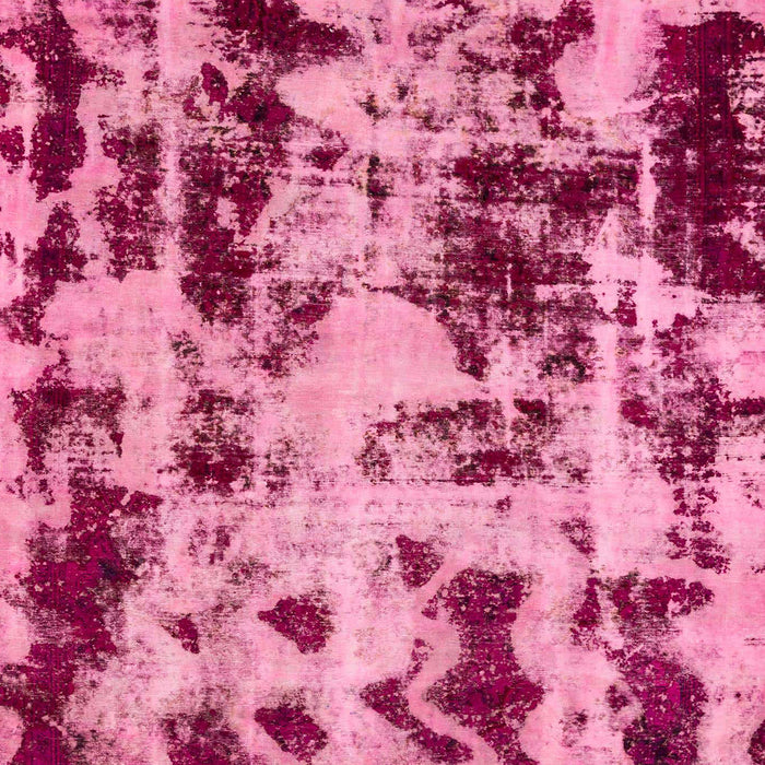 Machine Washable Abstract Hot Pink Rug, wshabs772