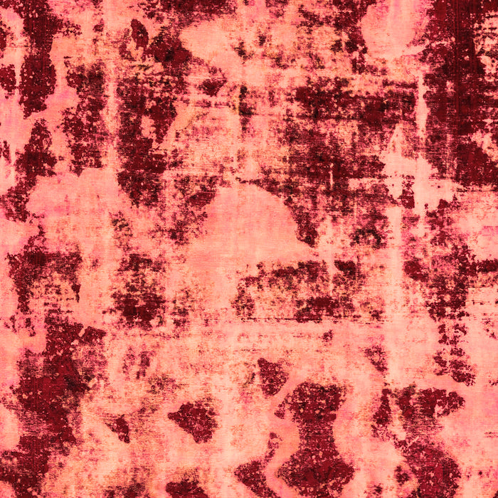 Machine Washable Abstract Orange Modern Area Rugs, wshabs772org