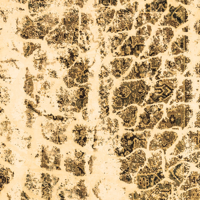 Machine Washable Abstract Brown Modern Rug, wshabs773brn