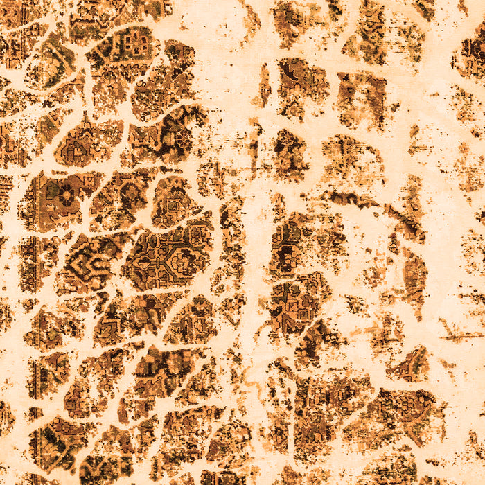 Abstract Orange Modern Rug, abs773org