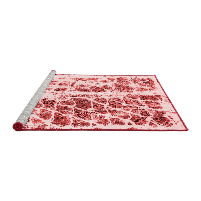 Modern Red Washable Rugs