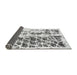 Sideview of Abstract Gray Modern Rug, abs773gry