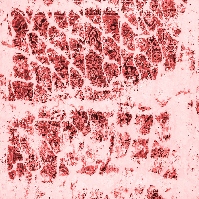 Abstract Red Modern Rug, abs773red