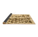 Sideview of Abstract Brown Modern Rug, abs773brn