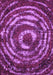 Machine Washable Abstract Purple Modern Area Rugs, wshabs774pur