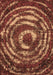 Machine Washable Abstract Brown Modern Rug, wshabs774brn