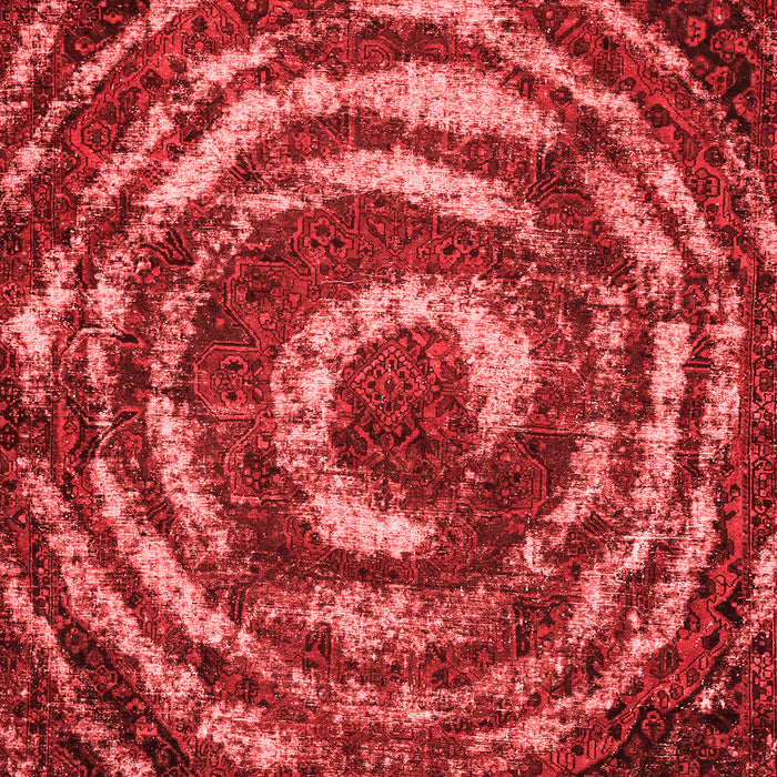 Abstract Red Modern Area Rugs