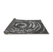 Sideview of Abstract Gray Modern Rug, abs774gry