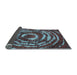 Sideview of Abstract Light Blue Modern Rug, abs774lblu