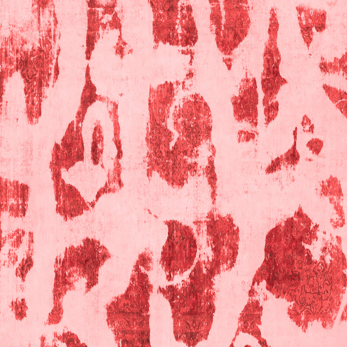 Abstract Red Modern Rug, abs775red