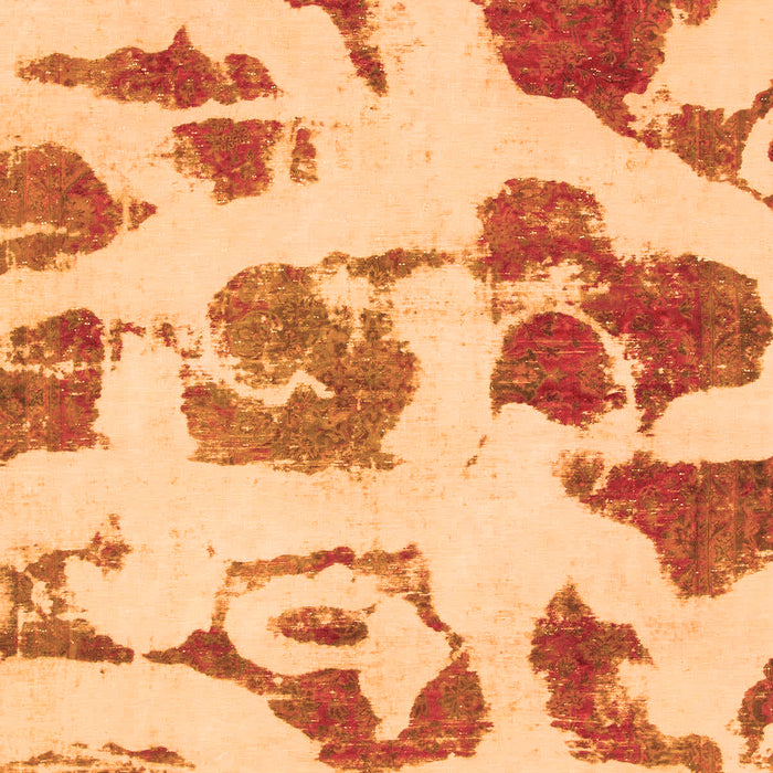 Abstract Orange Modern Rug, abs775org