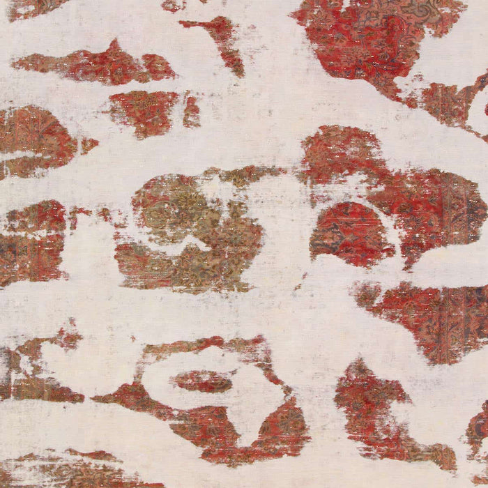 Abstract Sunrise Orange Modern Rug, abs775