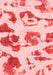 Abstract Red Modern Area Rugs