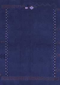 Abstract Blue Modern Rug, abs776blu