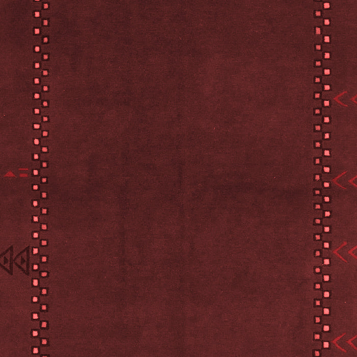 Abstract Red Modern Area Rugs