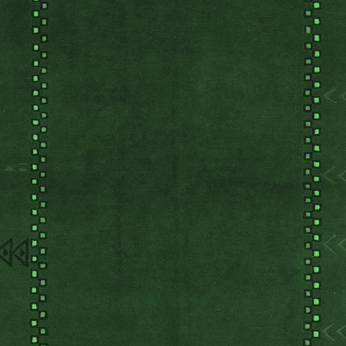 Machine Washable Abstract Emerald Green Modern Area Rugs, wshabs776emgrn