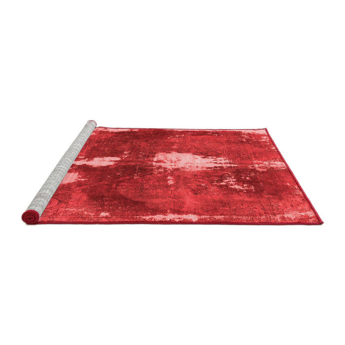 Modern Red Washable Rugs