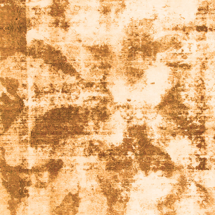 Machine Washable Abstract Orange Modern Area Rugs, wshabs778org