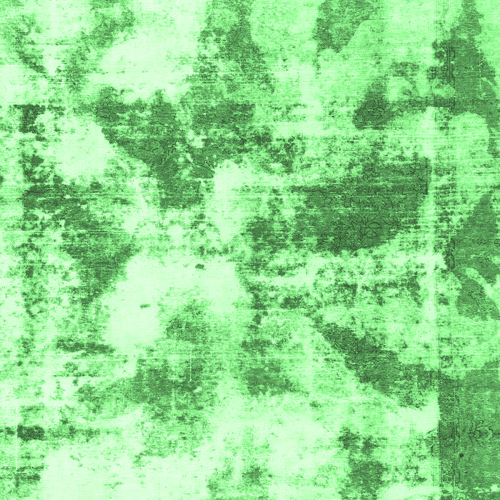 Abstract Emerald Green Modern Rug, abs778emgrn