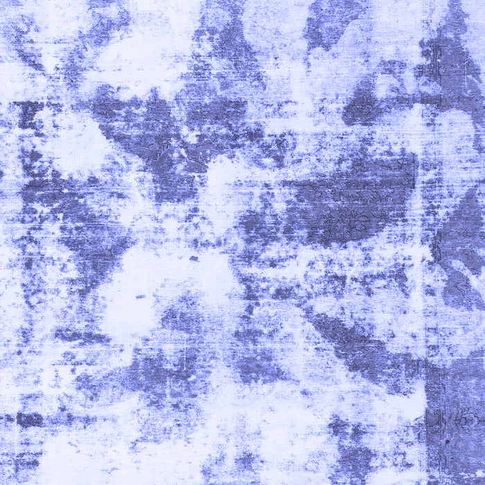 Abstract Blue Modern Rug, abs778blu