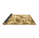 Sideview of Abstract Brown Modern Rug, abs778brn