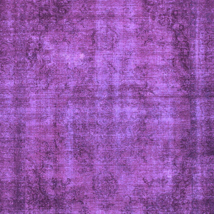 Machine Washable Abstract Purple Modern Area Rugs, wshabs779pur