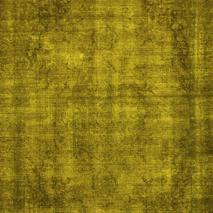 Machine Washable Abstract Yellow Modern Rug, wshabs779yw