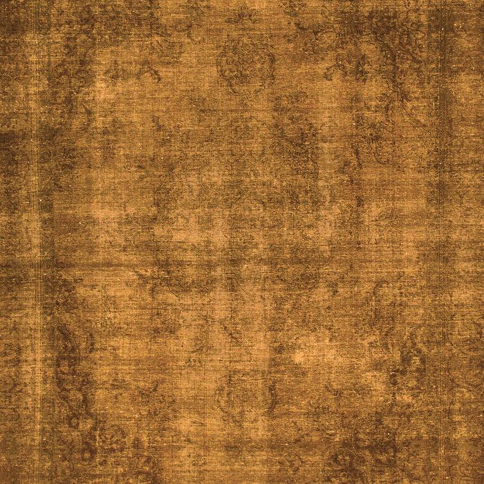 Machine Washable Abstract Orange Modern Area Rugs, wshabs779org