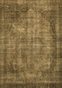 Abstract Brown Modern Rug, abs779brn