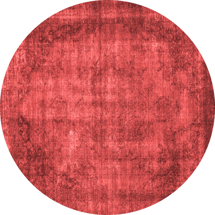 Abstract Red Modern Rug, abs779red