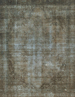 Abstract Coffee Brown Modern Rug, abs779