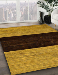 Abstract Bakers Brown Modern Rug, abs77