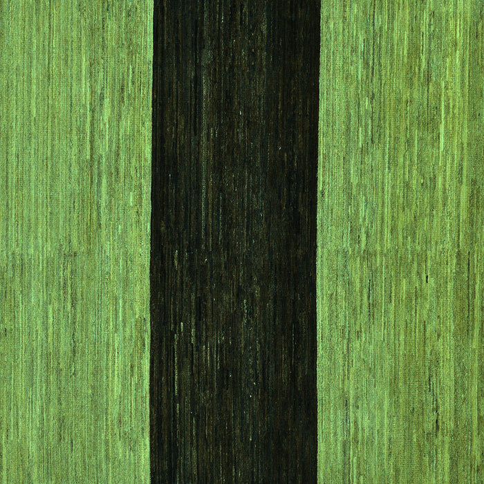 Square Machine Washable Abstract Turquoise Modern Area Rugs, wshabs77turq