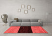 Modern Red Washable Rugs