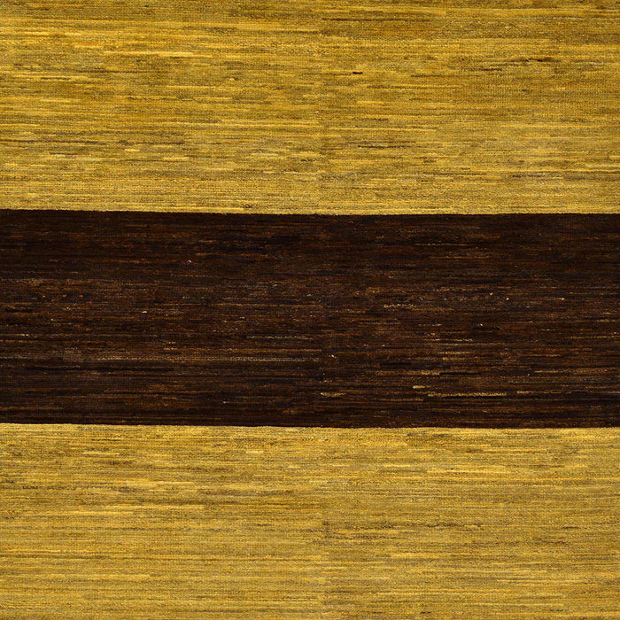 Square Abstract Bakers Brown Modern Rug, abs77