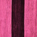 Square Abstract Pink Modern Rug, abs77pnk