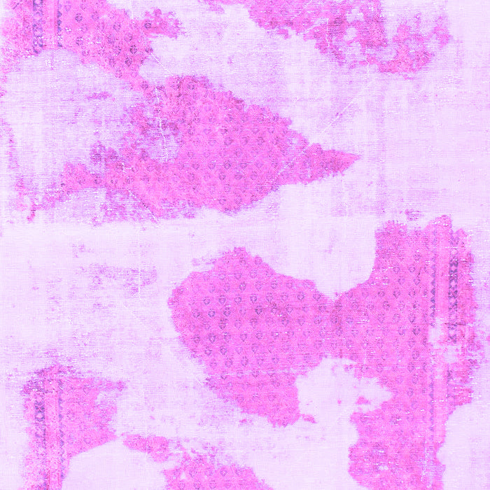 Machine Washable Abstract Purple Modern Area Rugs, wshabs780pur