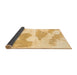 Sideview of Abstract Brown Modern Rug, abs780brn