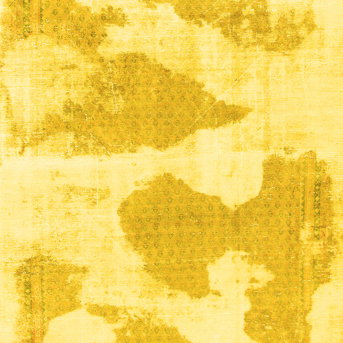 Abstract Yellow Modern Rug, abs780yw