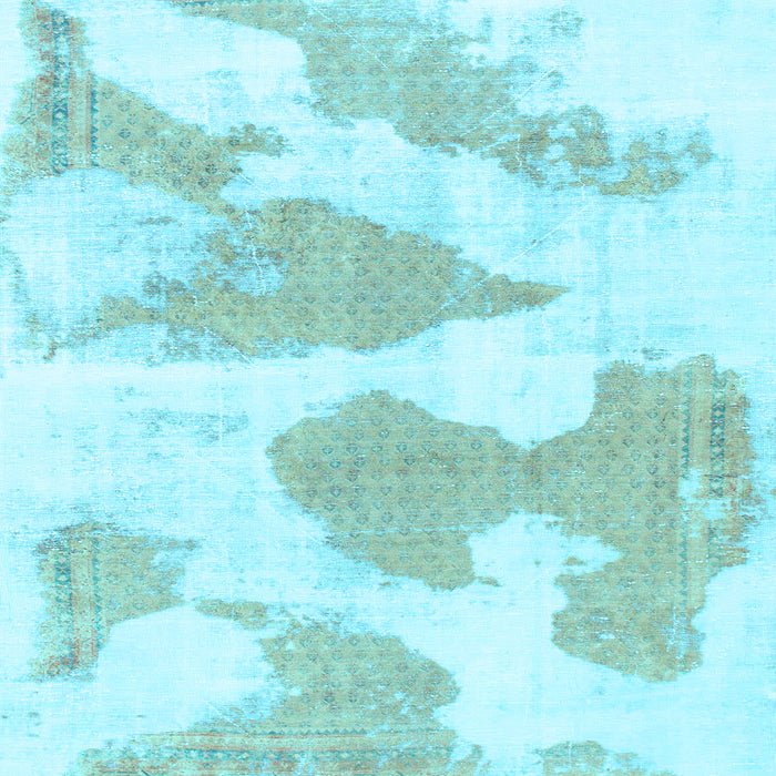 Square Machine Washable Abstract Light Blue Modern Rug, wshabs780lblu