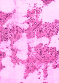 Abstract Pink Modern Rug, abs781pnk