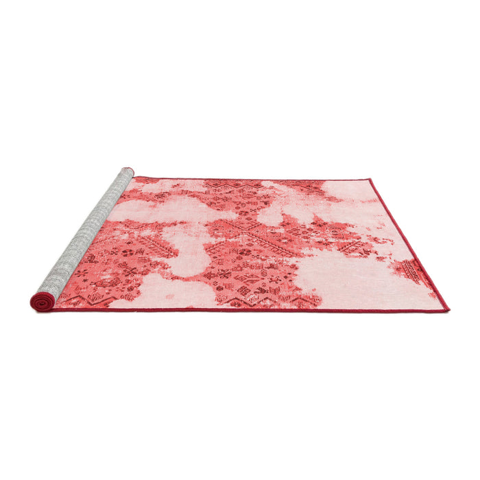 Modern Red Washable Rugs