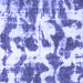 Square Machine Washable Abstract Blue Modern Rug, wshabs782blu