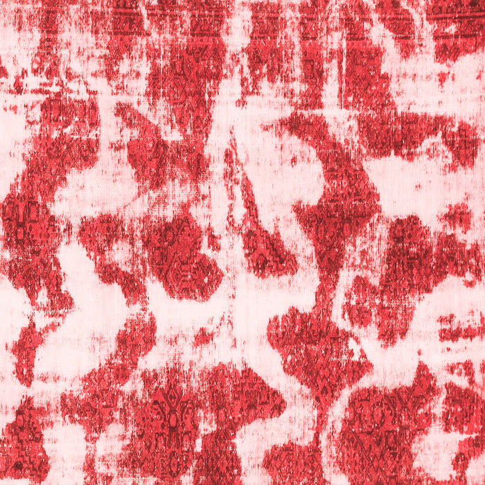Machine Washable Abstract Red Modern Rug, wshabs782red