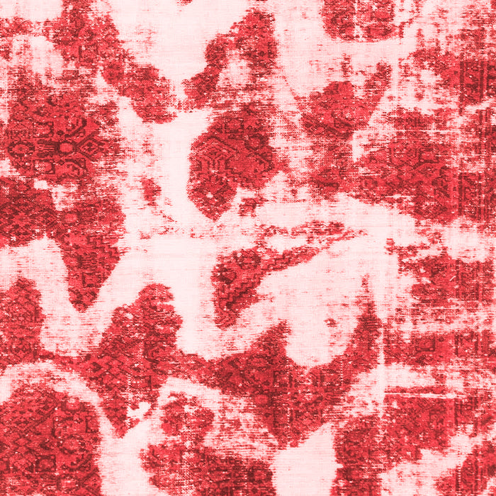 Machine Washable Abstract Red Modern Rug, wshabs782red