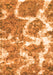 Abstract Orange Modern Rug, abs783org